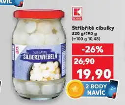 Kaufland Stříbřité cibulky nabídka