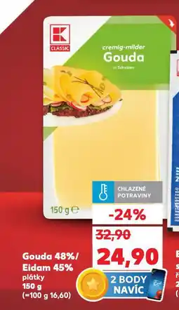 Kaufland Eidam 45% nabídka