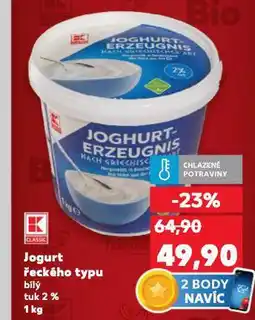 Kaufland Jogurt řeckého typu nabídka