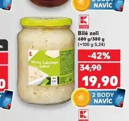 Kaufland Bílé zelí nabídka