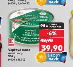 Kaufland Vepřové maso nabídka