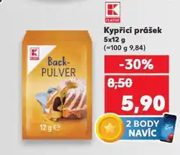 Kaufland Kypřicí prášek nabídka