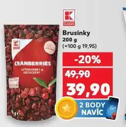 Kaufland Brusinky nabídka