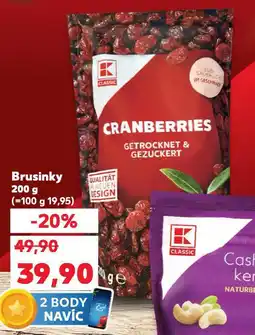 Kaufland Brusinky nabídka