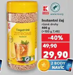 Kaufland Instantní čaj nabídka
