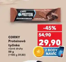 Kaufland Corny protein tyčinka nabídka