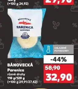 Kaufland Bánovecká parenica nabídka