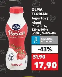 Kaufland Olma florian jogurtový nápoj nabídka