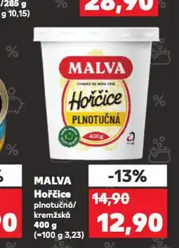 Kaufland Malva hořčice nabídka