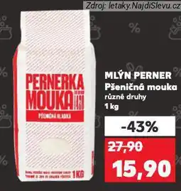 Kaufland Mlýn perner pšeničná mouka nabídka