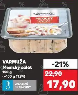Kaufland Varmuža mexický salát nabídka