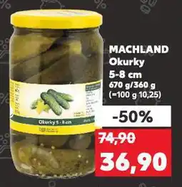Kaufland Machland okurky nabídka