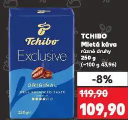 Kaufland Káva tchibo nabídka