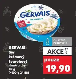 Kaufland Gervais sýr krémový tvarohový nabídka