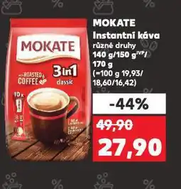 Kaufland Mokate káva nabídka