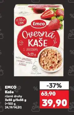 Kaufland Emco kaše nabídka