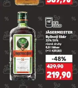 Kaufland Jägermeister nabídka