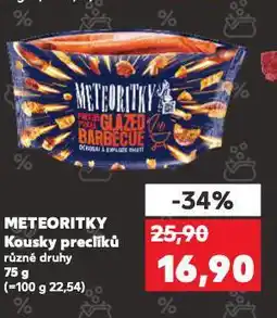 Kaufland Meteoritky kousky preclíků nabídka