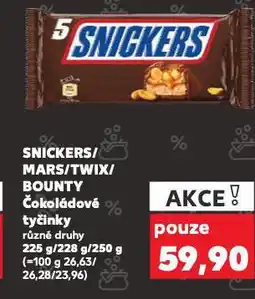 Kaufland Snickers nabídka