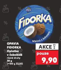 Kaufland Opavia fidorka nabídka
