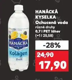 Kaufland Hanácká kyselka nabídka
