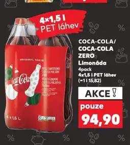 Kaufland Coca-cola zero nabídka