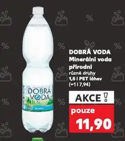 Kaufland Dobrá voda nabídka