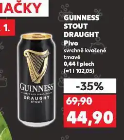 Kaufland Pivo guinness nabídka