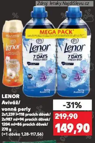 Kaufland Lenor aviváž nabídka