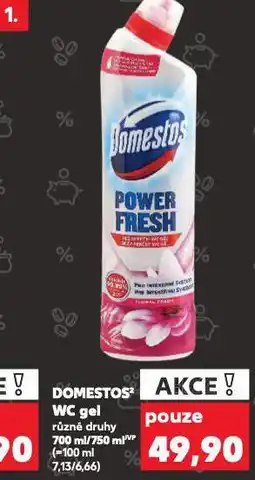 Kaufland Domestos wc gel nabídka