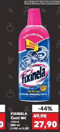 Kaufland Fixinela čistič wc nabídka