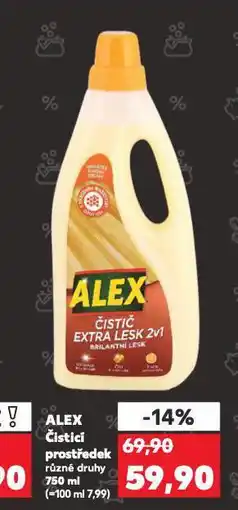 Kaufland Alex čisticí prostředek nabídka