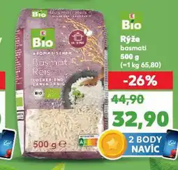 Kaufland Bio rýže nabídka