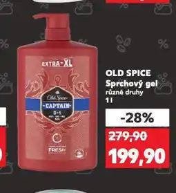 Kaufland Old spice sprchový gel nabídka