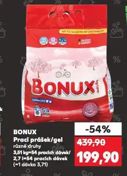 Kaufland Bonux prací gel nabídka
