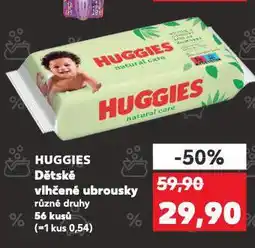 Kaufland Huggies dětské vlhčené ubrousky nabídka