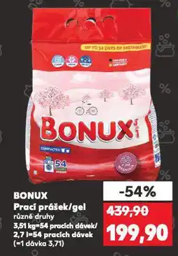Kaufland Bonux prací prášek nabídka