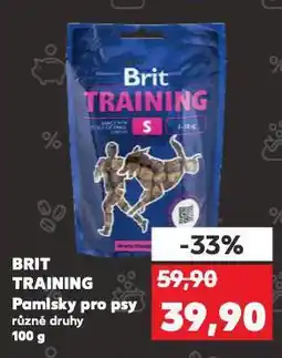 Kaufland Brit training pamlsky pro psy nabídka
