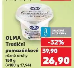 Kaufland Olma tradiční pomazánkové nabídka