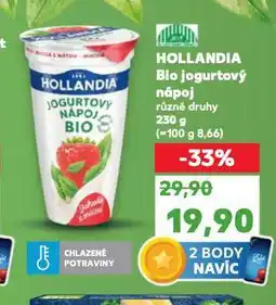 Kaufland Hollandia bio selský jogurt nabídka