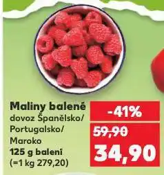 Kaufland Maliny nabídka