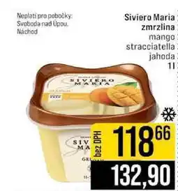 Jip Siviero Maria zmrzlina mango stracciatella jahoda 1l nabídka