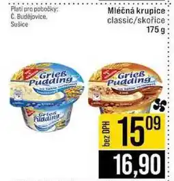Jip Mléčná krupice classic/skořice 175g nabídka