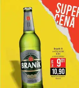 Jip Braník 11 světlý ležák 0,5l nabídka