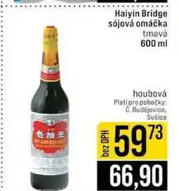 Jip Haiyin Bridge sójová omáčka tmavá 600 ml nabídka