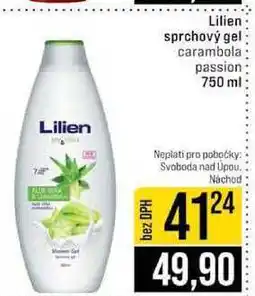 Jip Lilien sprchový gel carambola passion 750ml nabídka