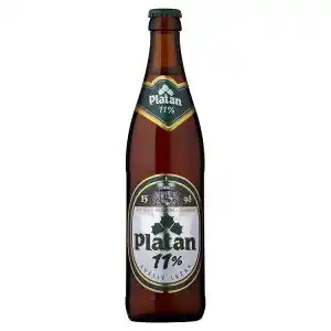 Platan 11% pivo světlý ležák 0,5l