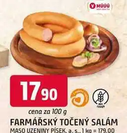 Trefa FARMÁŘSKÝ TOČENÝ SALÁM 100g nabídka