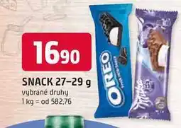 Trefa SNACK 27-29 g vybrané druhy nabídka