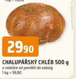 Trefa CHALUPÁŘSKÝ CHLÉB 500 g nabídka